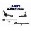 4 Pcs Kit Front Inner and Outer Tie Rod Ends