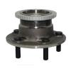 4 pc Set - 2 Rear Wheel Hub and Bearing Assembly w/ ABS + 2 Front Press Bearing