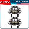 2 FRONT WHEEL BEARING AND HUB ASSEMBLY for DODGE RAM 1500 2WD 4WD No ABS Sensor