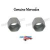 NEW Mercedes w163 Inner to Outer Tie Rod End Nut (x2) GENUINE