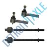 Brand New 4pc Kit - Both Inner &amp; Outer Tie Rod End for Ford Mercury Mazda Trucks