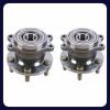 2 REAR WHEEL HUB BEARING ASSEMBLY FOR SUBARU 2008-14 LEFT &amp; RIGHT NEW FAST SHIP