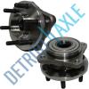 2 NEW Front Driver and Passenger Wheel Hub and Bearing Assembly 6 Stud Hub