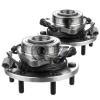 2x Front wheel Hub Bearing Stud Assembly For 04-07 Nissan Titan QX56 + Stud ABS