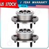 Pair Front Left Or Right Wheel Hub Bearing Assembly For Ram 1500 00-01 2WD W/ABS