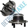 NEW Pair of 2 Rear Driver and Passenger Wheel Hub and Bearing Assembly w/ ABS