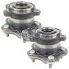 2x Rear Wheel Hub Bearing Stud Assembly Replacement For 2011-2013 Infiniti M37