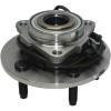 NEW 4pc Front Wheel Hub and Bearing Assembly &amp; Outer Tie Rod Kit w/ 4-Wheel ABS