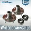 Pair Front Wheel Hub and Bearing Assembly W/O ABS Kit Honda Civic SI LX DEL SOL