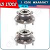 2 Front New Wheel Hub and Bearing Assembly fits Sentra Rogue Rogue Select W/ABS