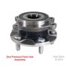 New Front Wheel Hub Bearing Assembly for 2006-11 Toyota RAV4 513258