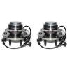 2 Front Left and Right Wheel Hub and Bearing Assembly w/ ABS 6 LUG Chevy GMC 2WD