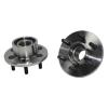 NEW 2 Front Wheel Hub &amp; Bearing Assembly ABS 2WD + 4 Tie Rod End Set for Dodge