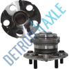 Pair: 2 New REAR Honda Crosstour CR-V 5 Bolts FWD Wheel Hub and Bearing Assembly