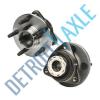 2 NEW Front Wheel Hub &amp; Bearing Assembly - No ABS - 4WD fits Ranger B3000 B4000