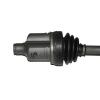 Front Driver CV Axle Shaft w/ ABS + Tie Rod + 2 Wheel Hub and Bearing Assembly