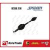 FRONT AXLE LEFT SPIDAN OE QAULITY DRIVE SHAFT 0.025139