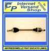 Drive shaft Left Fiat Ducato 230 244 bis 1500 kg Load capacity