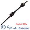 Drive shaft front right Citroen Jumper Bus 230 au Case 1800 kg Load capacity