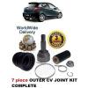 FOR MAZDA 2 1.3 MZR HATCHBACK 16v DOHC 2007--&gt;ON CONSTANT VELOCITY CV JOINT KIT