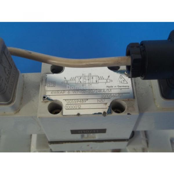 Mannesmann Rexroth 4WRKE10W4-50-2X/6A24Z9/D3M Hydraulic Valve Assembly #6 image