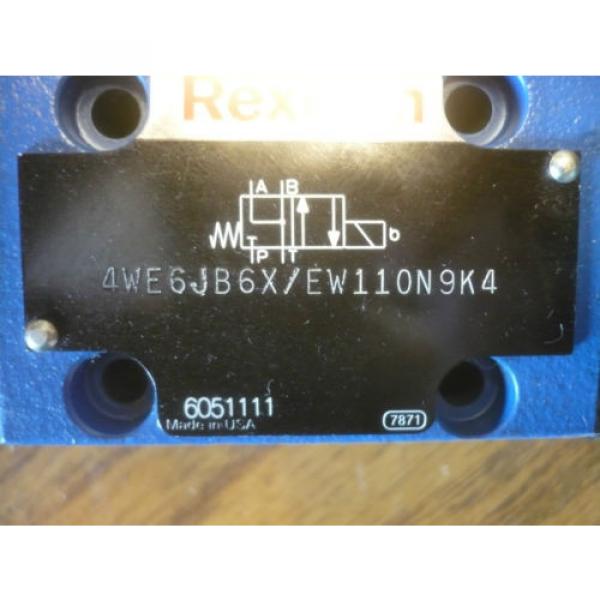 New Rexroth 4WE6JB6X/EW110N9K4 Directional Control Valve #3 image