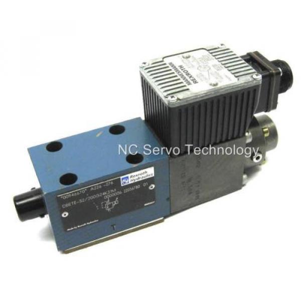 Rexroth DBETE-52/200G24K31M Valve Rebuilt 1 Year Warranty #1 image