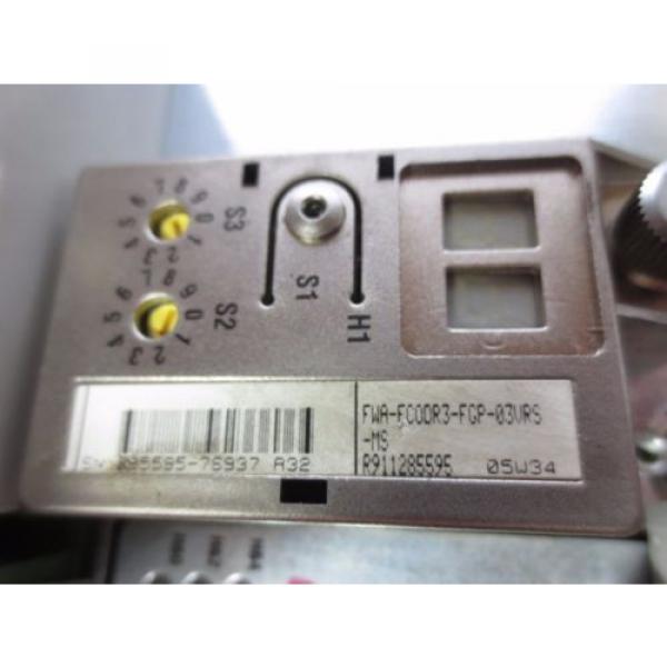 REXROTH / INDRAMAT DXCXX3-100-7 ECO DRIVE SERVO DRIVE - USED - DKC06.3-100-7-FW #12 image