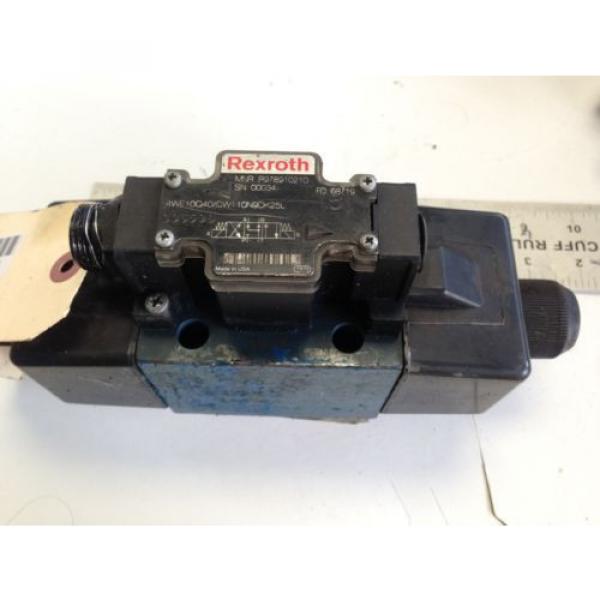 NEW OLD REXROTH 4WE10Q40/CW110N9DK25L HYDRAULIC SOLENOID VALVE, MNR R978910210 V #1 image