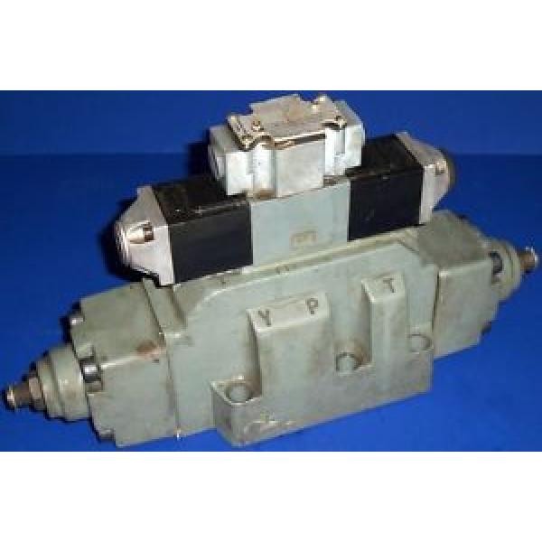 REXROTH 4WE6J52/BW11NDALV DIRECTIONAL CNTRL VALVE W/ MANIFOLD, NNB #1 image