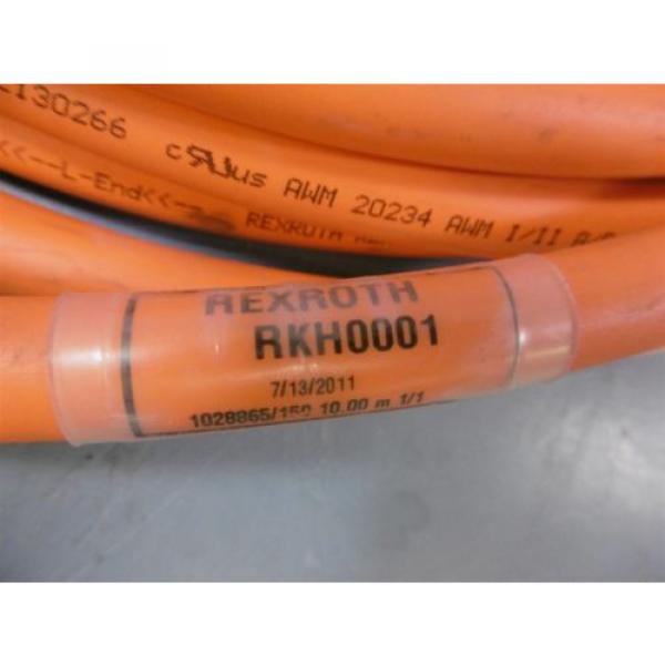 Rexroth Tyco Electronics R911317031 645045627 10 Meter Cable Length RXH0001 #5 image