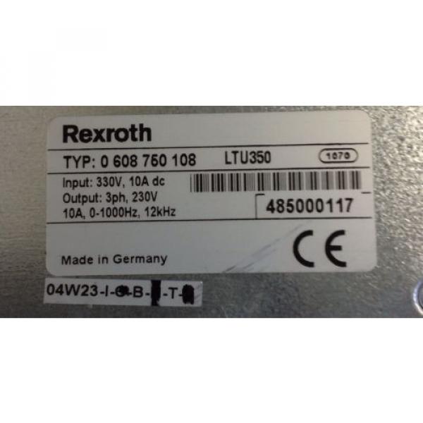 REXROTH *  0 608 750 108 SERVO AMPLIFIER  * LTU350 #2 image