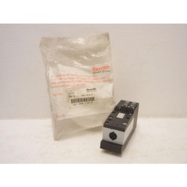 REXROTH BOSCH 261-208-130-0 NEW 261 PNEUMATIC VALVE 2612081300 #1 image