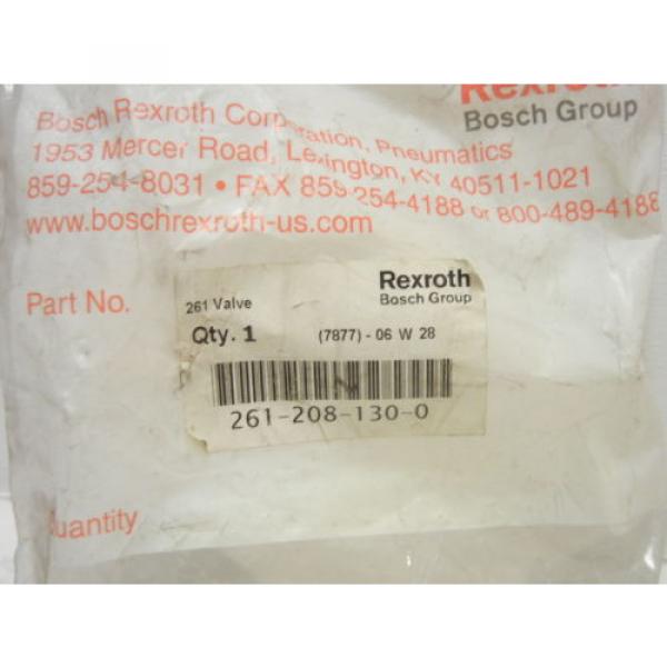 REXROTH BOSCH 261-208-130-0 NEW 261 PNEUMATIC VALVE 2612081300 #3 image