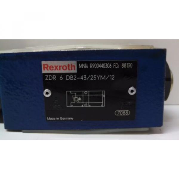 NOS! REXROTH HYDRAULIC DIRECTIONAL VALVE ZDR6DB2-43/25YM/12 R900440306 #2 image