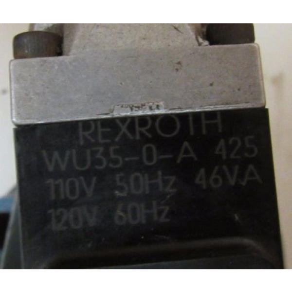 MANNESMANN REXROTH DIRECTIONAL CONTROL VALVE 4WE6J52/AW110N9 #3 image