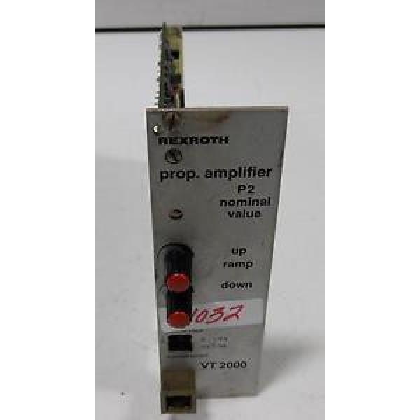 REXROTH PROP. AMPLIFIER CARD VT 2000 #1 image