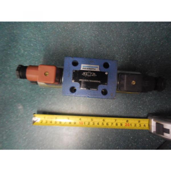 NEW REXROTH DIRECTIONAL VALVE # 4WE10E33/DG24N9Z45 #2 image