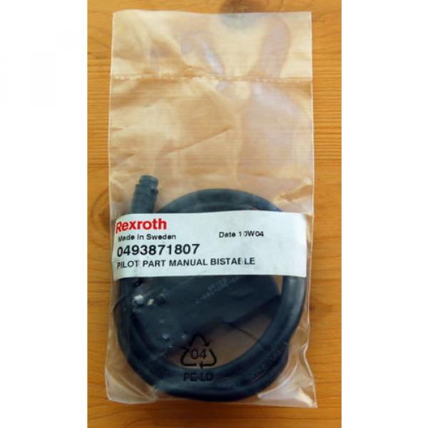 NEW! Rexroth 0493871807 Pilot part manual bistable SIG # 860144291 #1 image