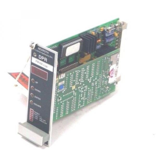 NEW BOSCH / REXROTH R978909148 AMPLIFIER CARD DPR-1X/4WRE10E #3 image