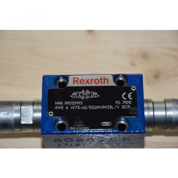 REXROTH R901129993 4WE 6 W73-62/EG24N9K33L/V HYDRAULIC DIRECTIONAL VALVE #3 image