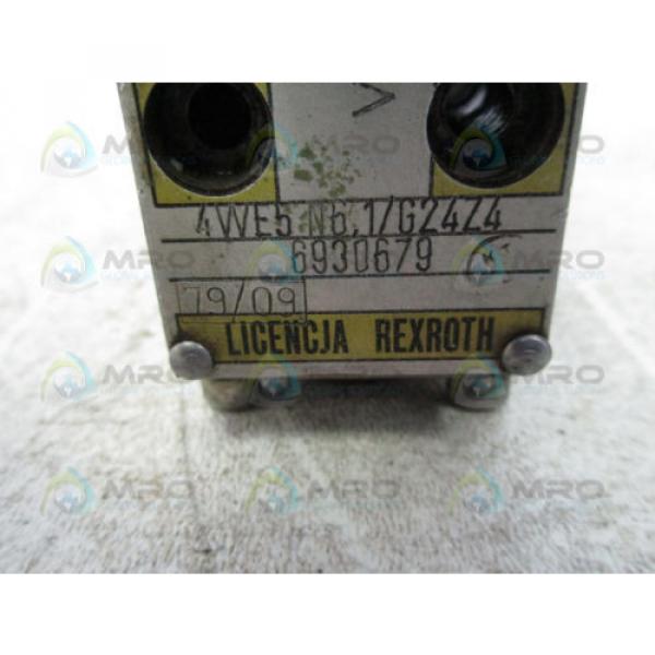 REXROTH 4WE5-N6-1/G24Z4 VALVE *USED* #4 image