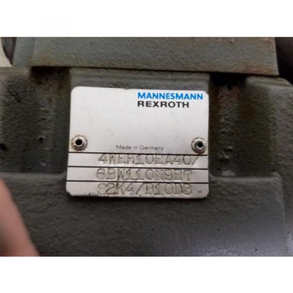 NOS REXROTH  4WE6JA51/BW110N9K4/B10 ZDR 6 DPW-42 DIRECTIONAL VALVE #4 image