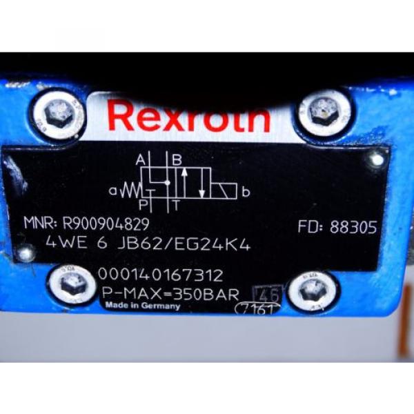 Rexroth  R900915909 / H-4WEH 32 U10B63/6EG24K4QM0G24  + R900904829  / Invoice #3 image