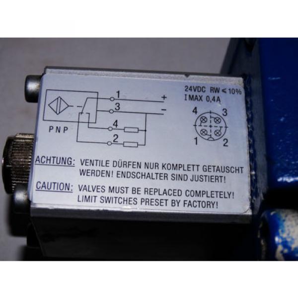 Rexroth  R900915909 / H-4WEH 32 U10B63/6EG24K4QM0G24  + R900904829  / Invoice #4 image