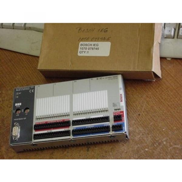 BRAND NEW // BOSCH REXROTH B-10 K-DP16DI/16DO 1070-079745 I/O DP MODULE D-64711 #1 image