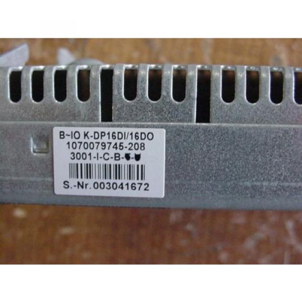 BRAND NEW // BOSCH REXROTH B-10 K-DP16DI/16DO 1070-079745 I/O DP MODULE D-64711 #5 image