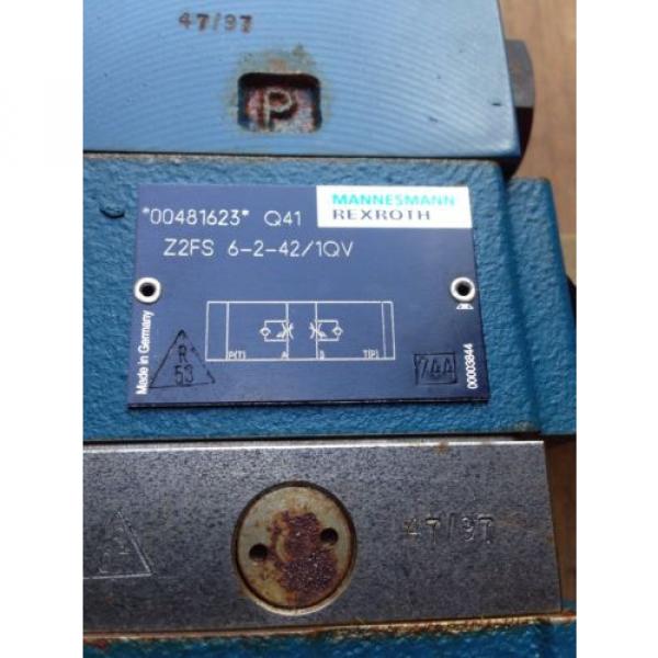 NEW MANNESMANN REXROTH 4WEH16D6X/6EG96NS2K4/D1 DIRECTIONAL VALVE 4WEH16D636EG96N #7 image