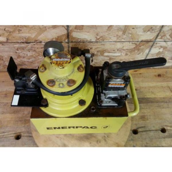 Enerpac Pneumatic Hydraulic Model PAM9408N 10000 PSI Pump #7 image