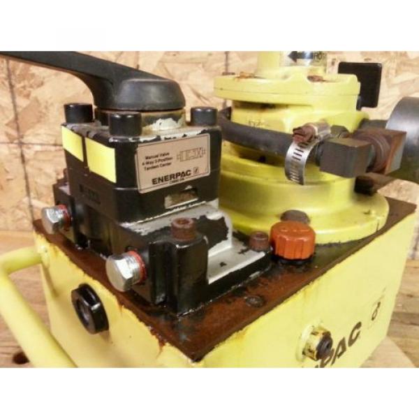 Enerpac Pneumatic Hydraulic Model PAM9408N 10000 PSI Pump #8 image